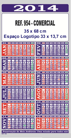 954 azul e vermelho